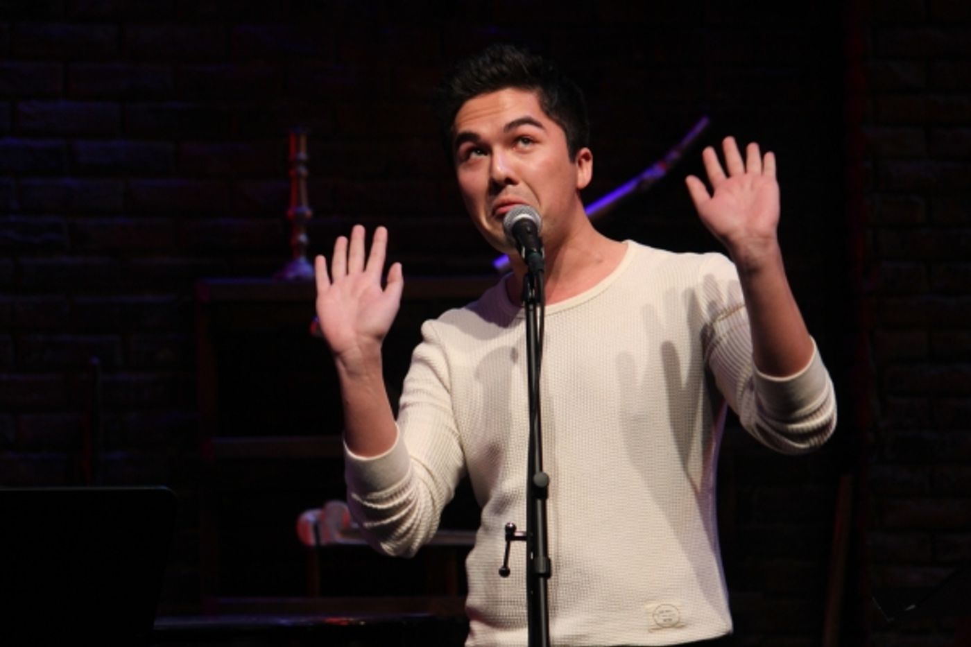 Photo Coverage: Pace New Musicals Writers Room Visits Murderous Musical Mondays at MURDER FOR TWO!  Image