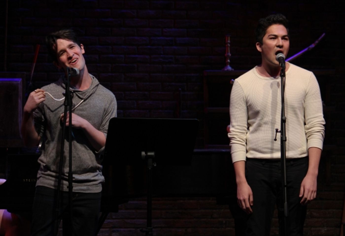 Photo Coverage: Pace New Musicals Writers Room Visits Murderous Musical Mondays at MURDER FOR TWO! Photo Coverage: Pace New Musicals Writers Room Visits Murderous Musical Mondays at MURDER FOR TWO! Image