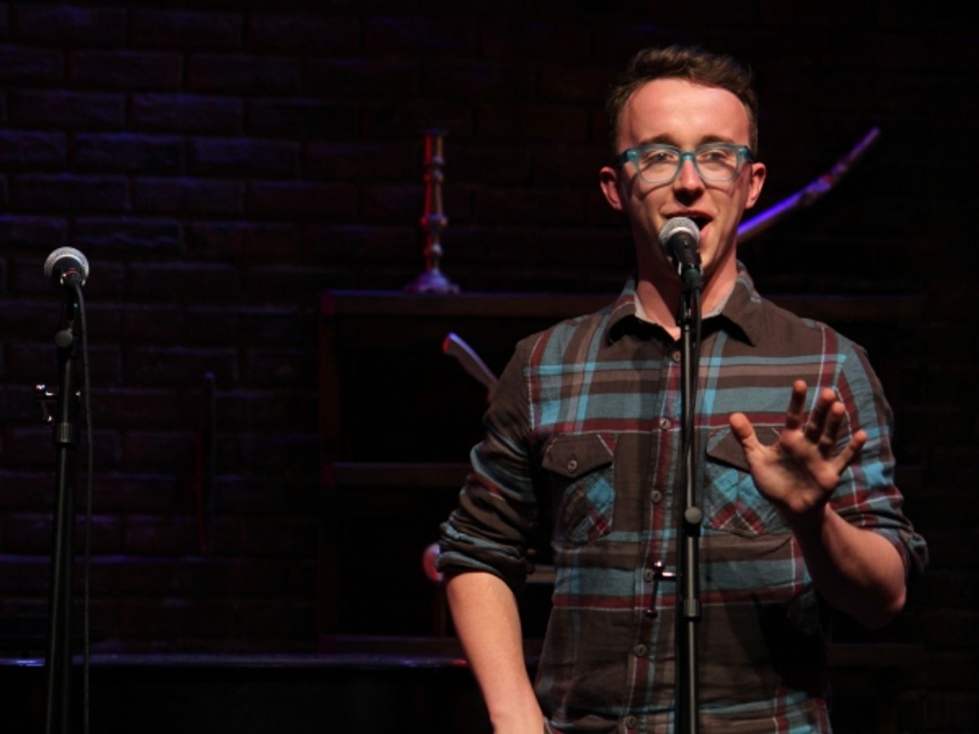 Photo Coverage: Pace New Musicals Writers Room Visits Murderous Musical Mondays at MURDER FOR TWO!  Image