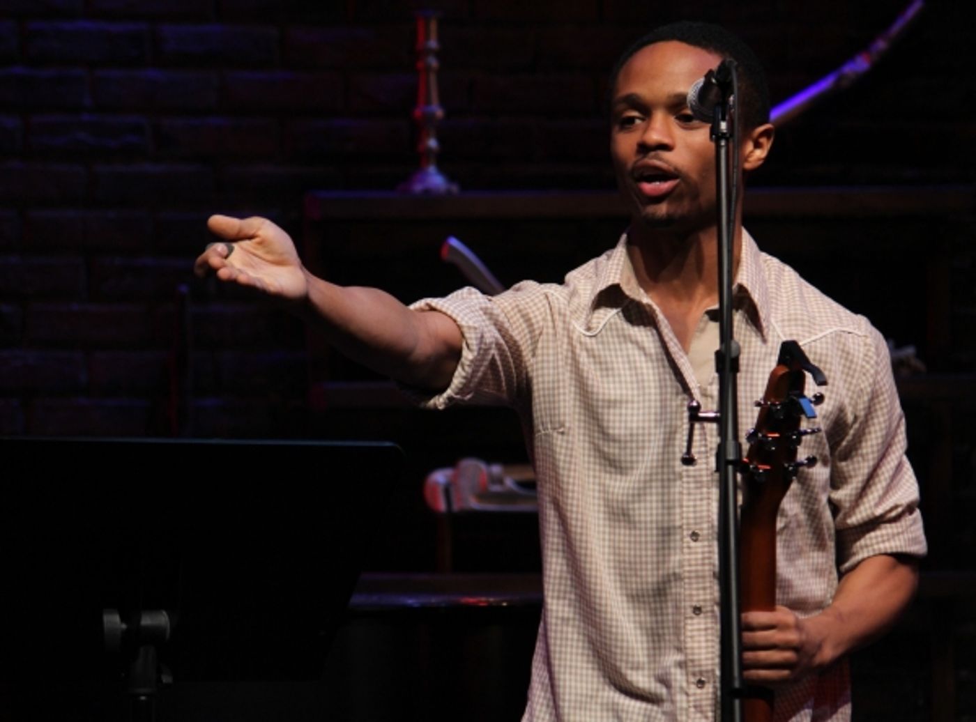 Photo Coverage: Pace New Musicals Writers Room Visits Murderous Musical Mondays at MURDER FOR TWO!  Image