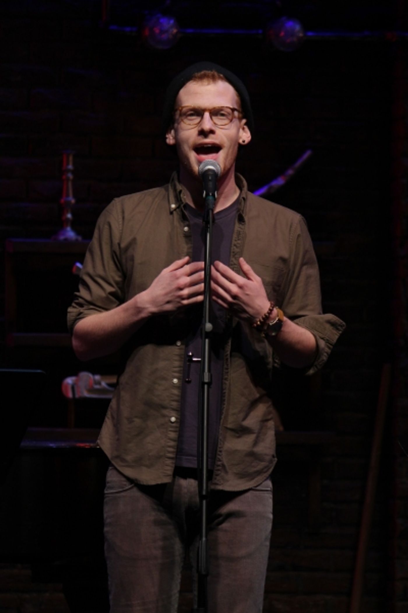 Photo Coverage: Pace New Musicals Writers Room Visits Murderous Musical Mondays at MURDER FOR TWO!  Image