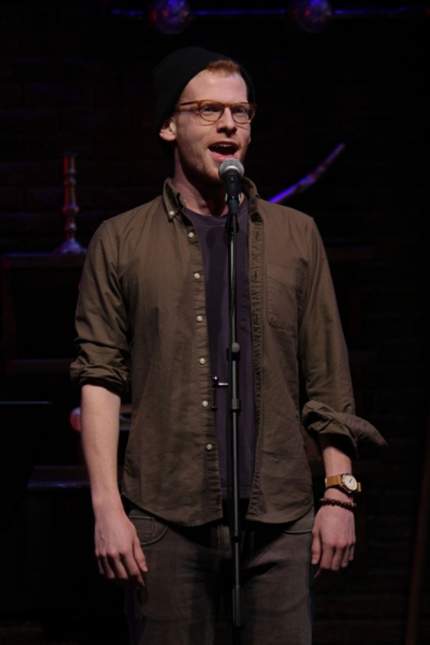 Photo Coverage: Pace New Musicals Writers Room Visits Murderous Musical Mondays at MURDER FOR TWO!  Image