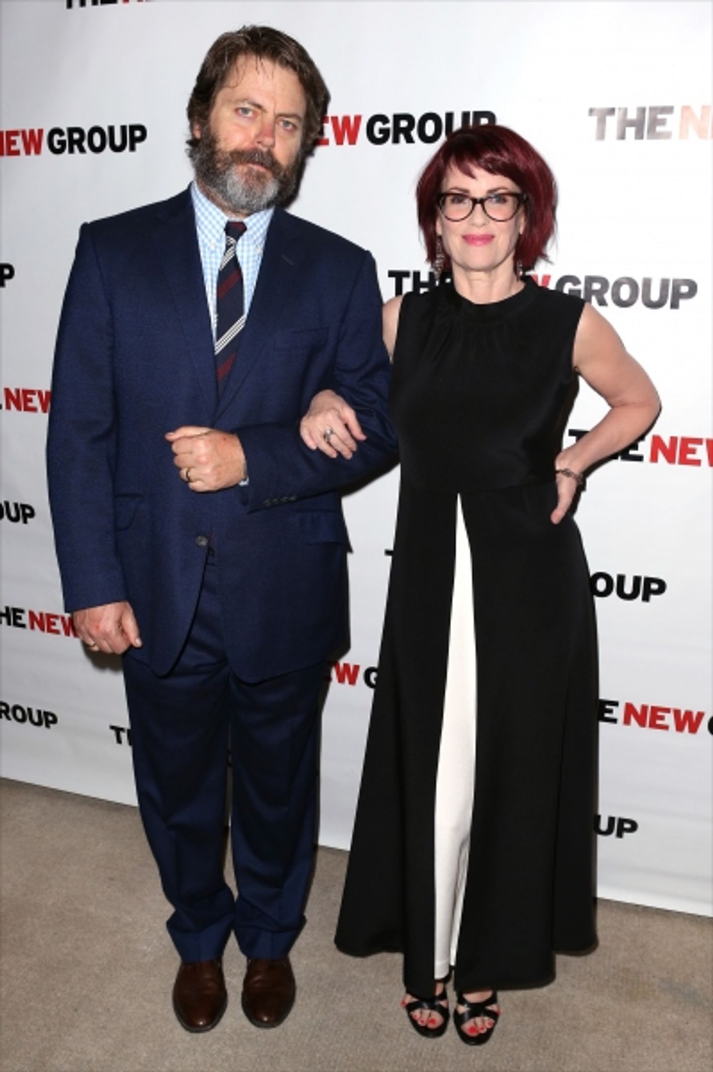 Photo Coverage: Megan Mullally and Nick Offerman Celebrate Opening Night of New Group's ANNAPURNA  Image
