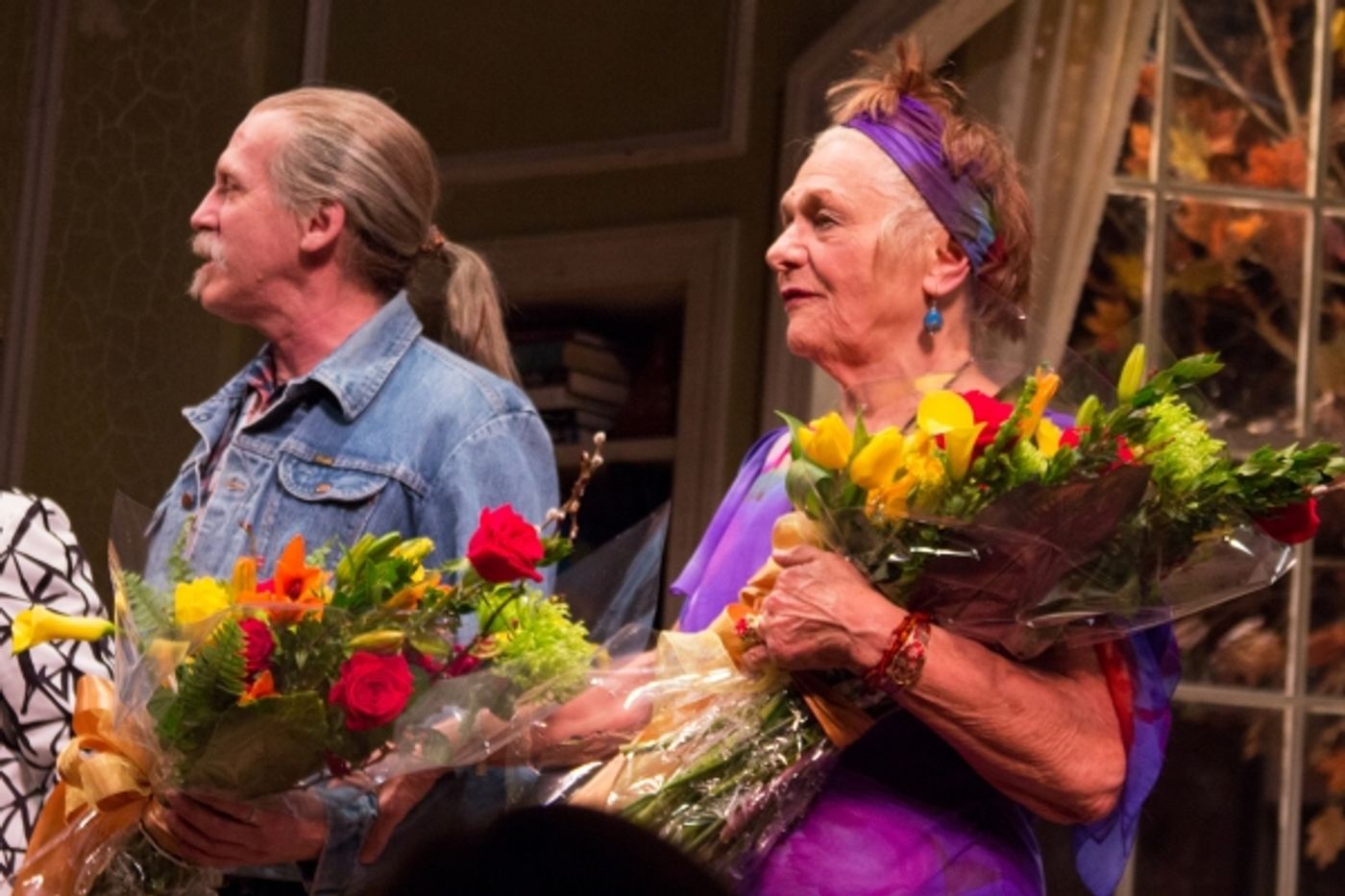 Photo Coverage: Estelle Parsons & Stephen Spinella Take Opening Night Bows in THE VELOCITY OF AUTUMN!  Image