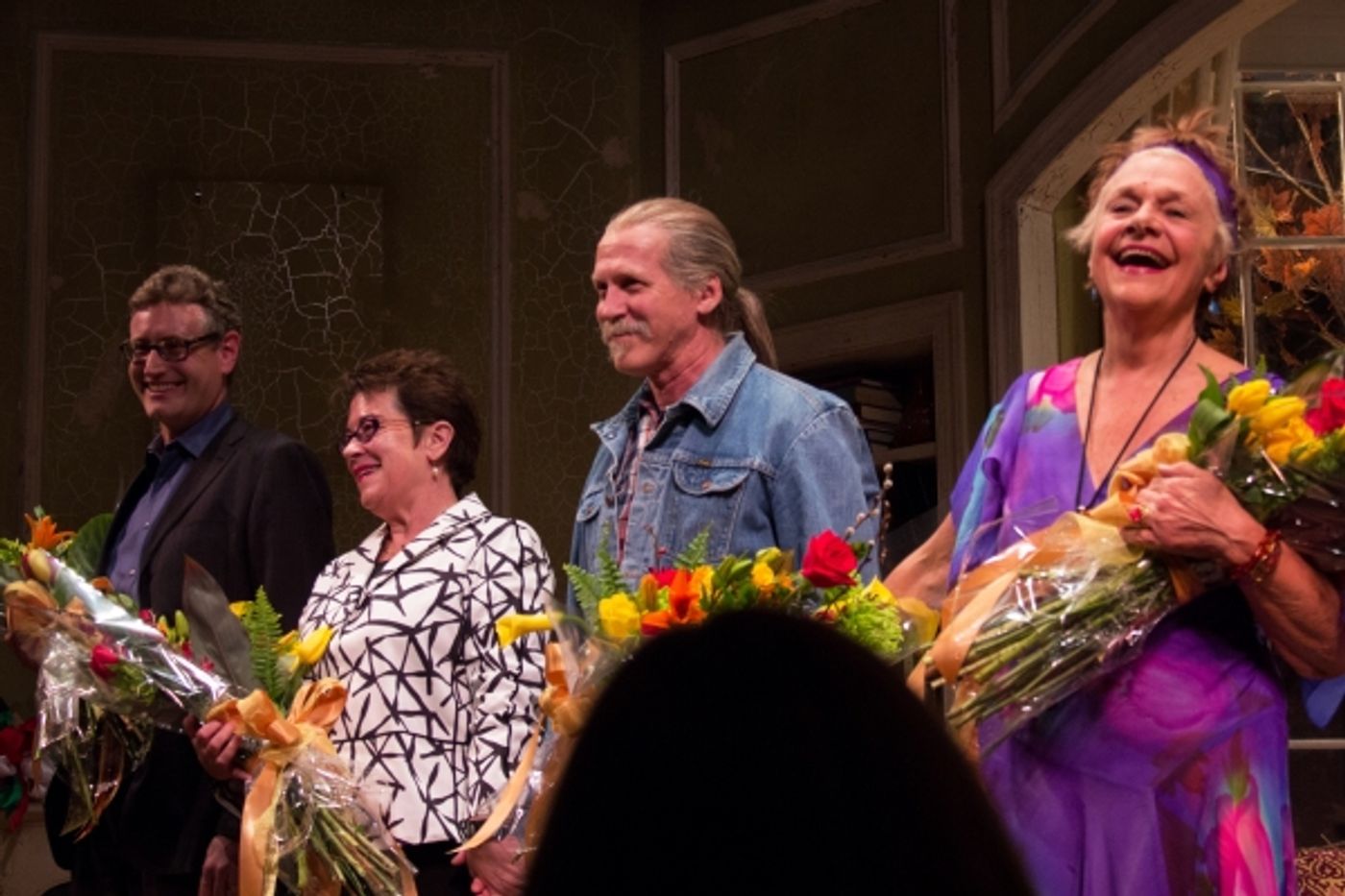 Photo Coverage: Estelle Parsons & Stephen Spinella Take Opening Night Bows in THE VELOCITY OF AUTUMN!  Image