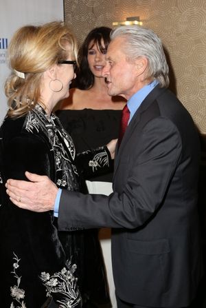 Meryl Streep, Catherine Zeta-Jones and Michael Douglas  Photo