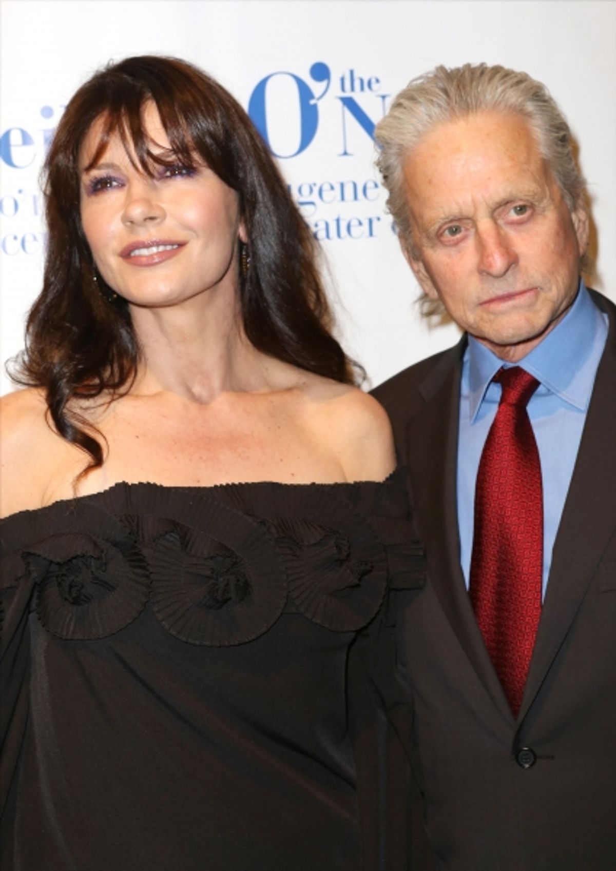 Catherine Zeta-Jones and Michael Douglas  at 