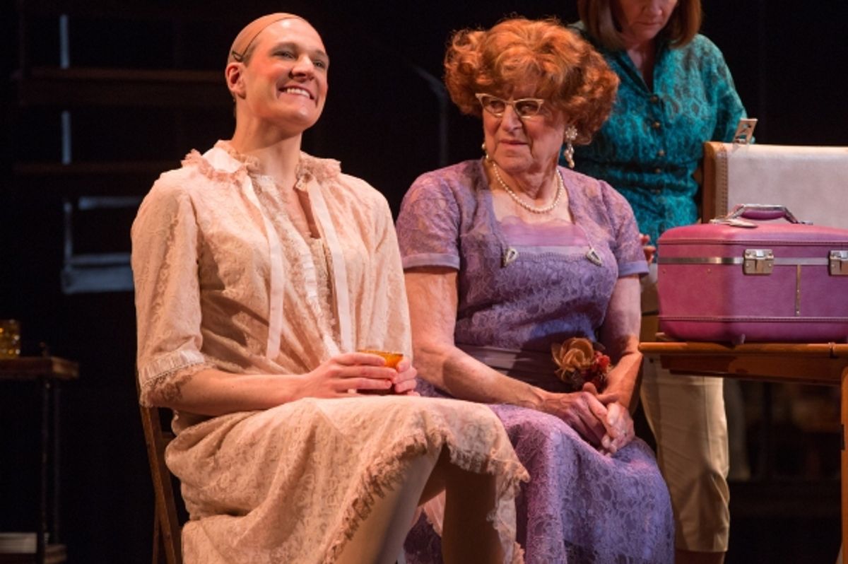 Gabriel Ebert and John Cullum at 