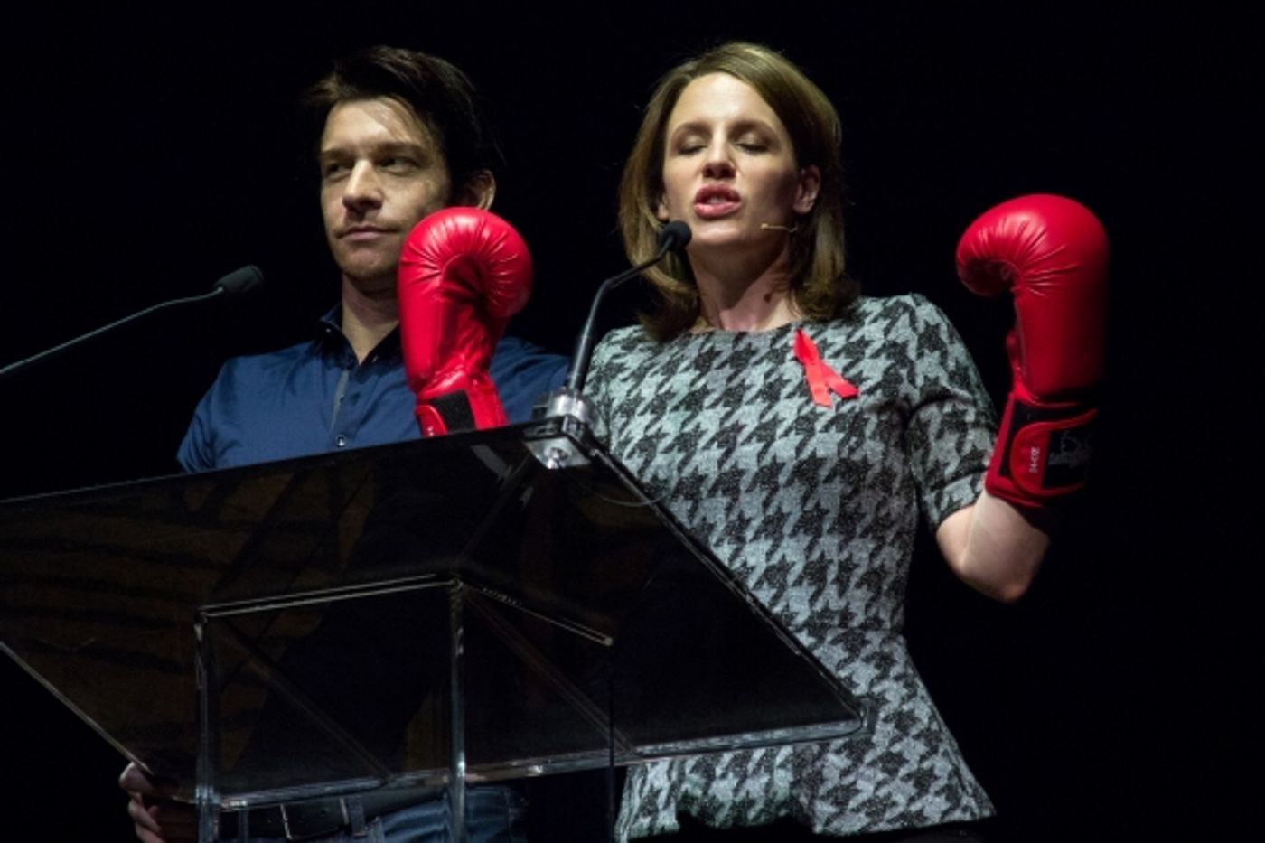 Photo Coverage: Inside BC/EFA's 2014 Easter Easter Bonnet Competition with Franco, Karimloo, Karl, Mueller & More!- Part One  Image