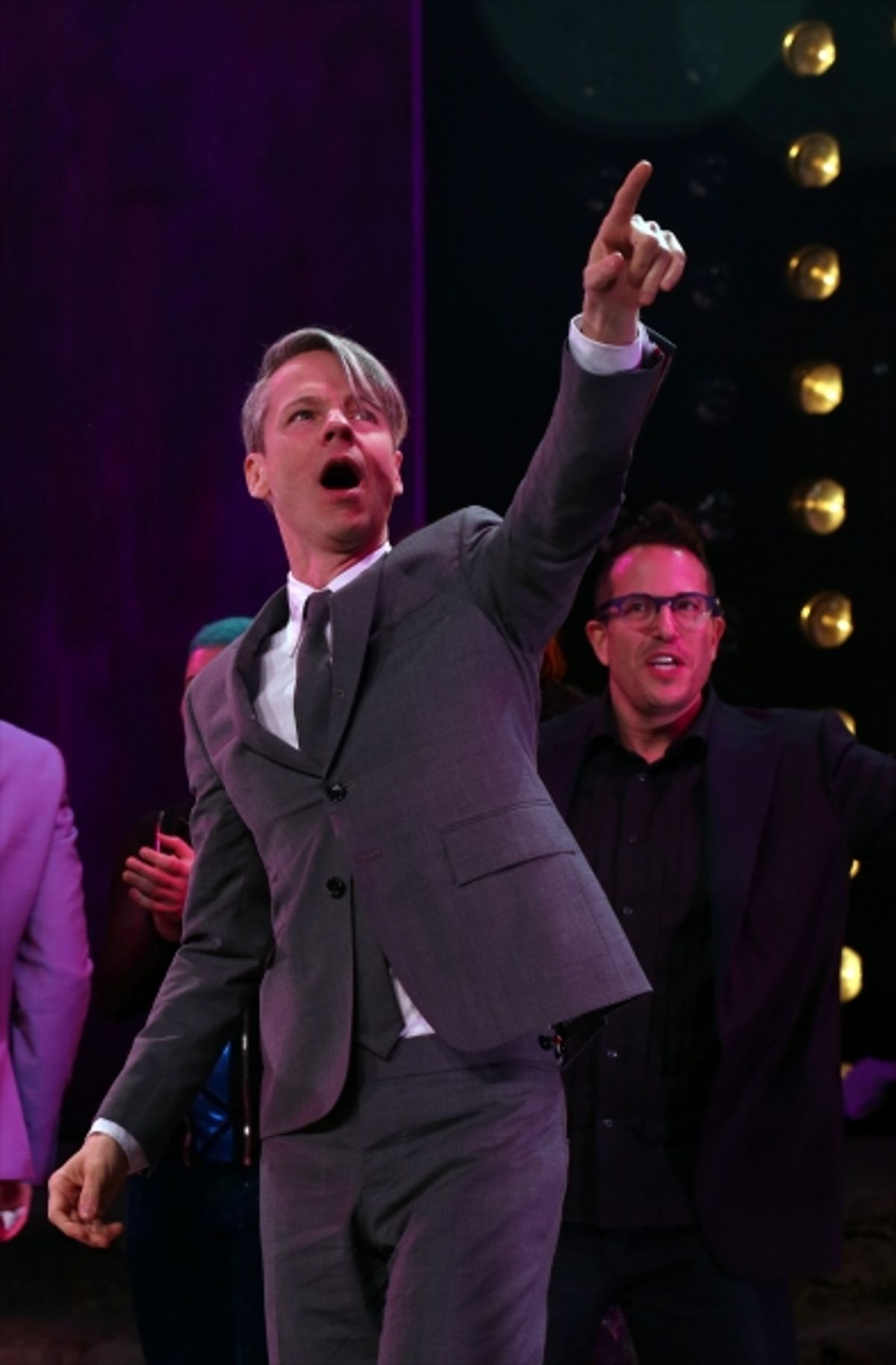 John Cameron Mitchell and Michael Mayer  at 