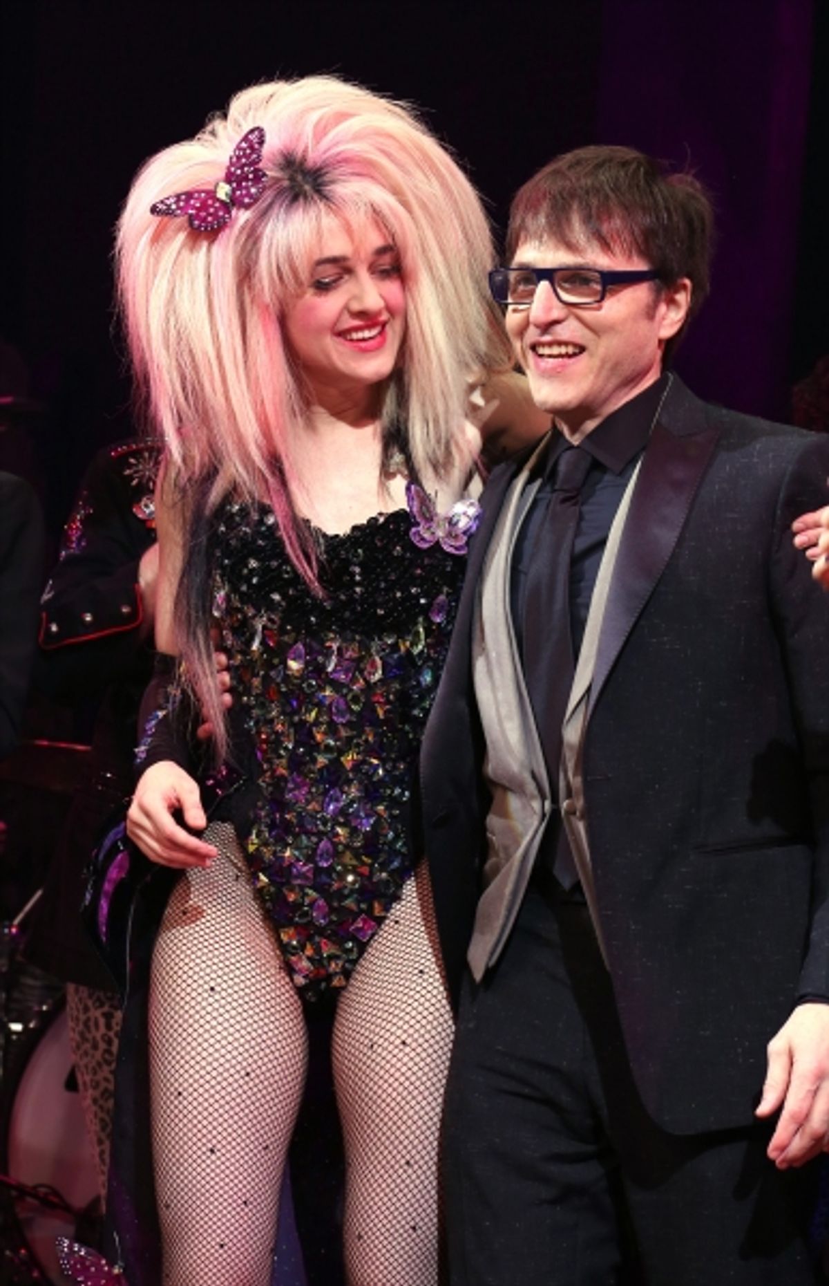 Lena Hall and Stephen Trask  at 