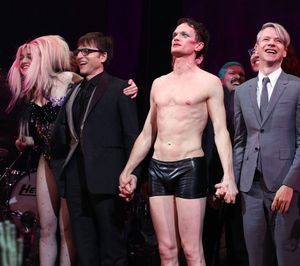 Lena Hall, Stephen Trask, Neil Patrick Harris and John Cameron Mitchell  Photo