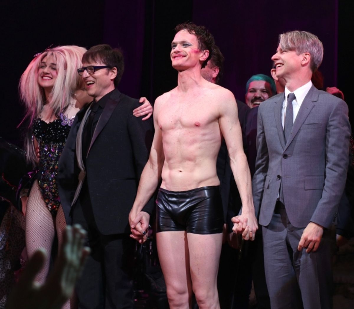 Lena Hall, Stephen Trask, Neil Patrick Harris and John Cameron Mitchell  at 