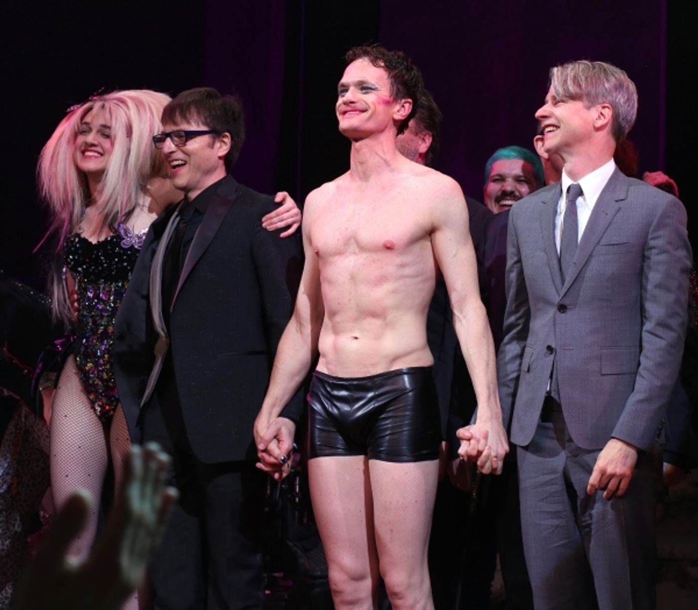Photo Coverage: Inside the Opening Night Curtain Call for HEDWIG AND THE ANGRY INCH - Neil Patrick Harris, Lena Hall & More! Image