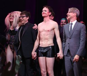 Lena Hall, Stephen Trask, Neil Patrick Harris and John Cameron Mitchell  Photo