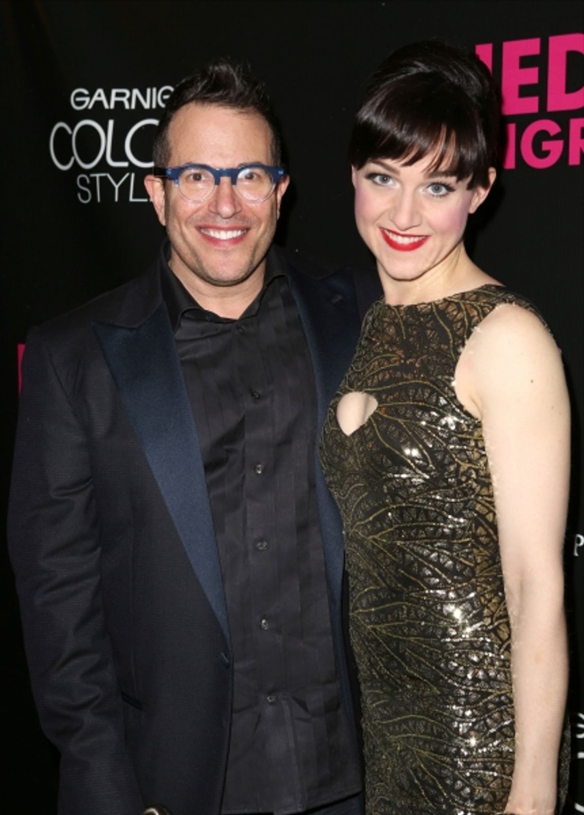 Michael Mayer andd Lena Hall  at 