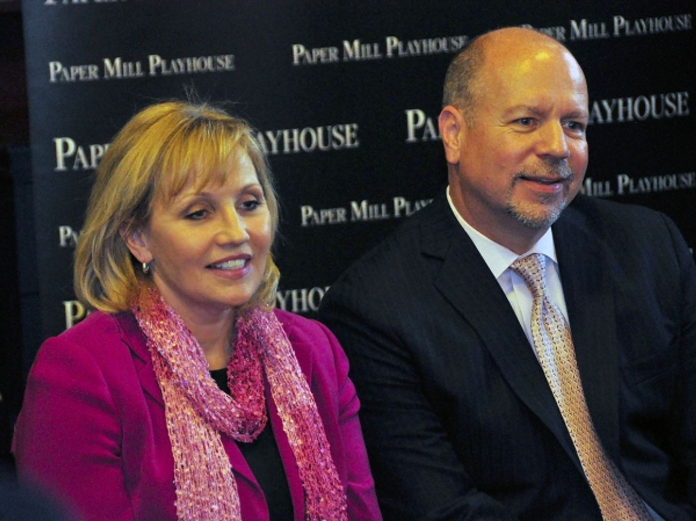 Photo Flash: Lt. Governor Kim Guadagno Visits Paper Mill's Theatre for Everyone Performance  Image