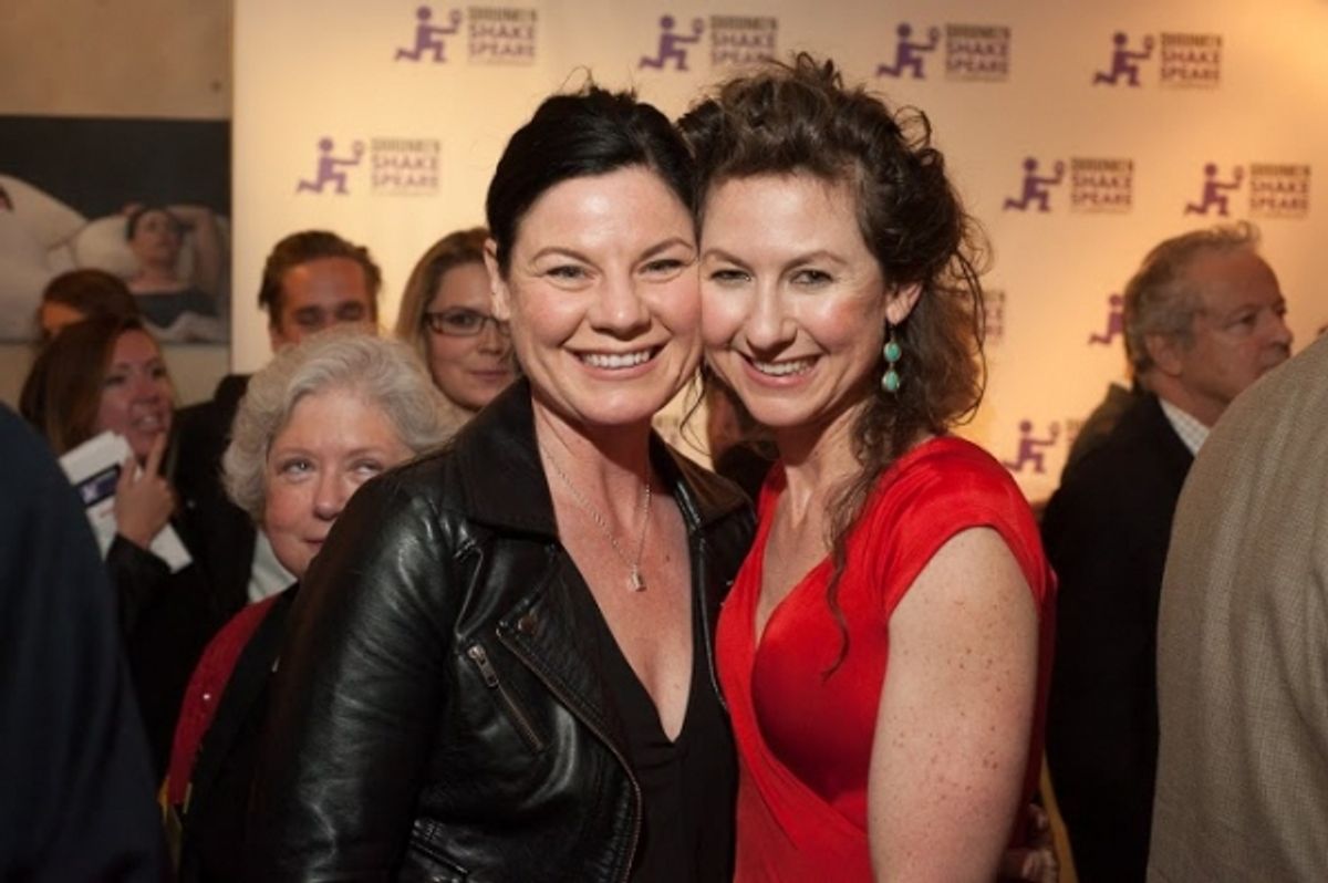 Naomi Kolstein and Clodagh Bowyer at 