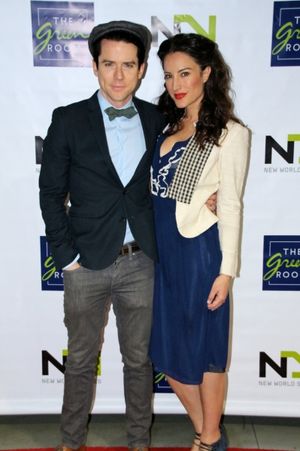Christian Campbell and America Olivo @ BroadwayWorld Christian Campbell and America Olivo Photo