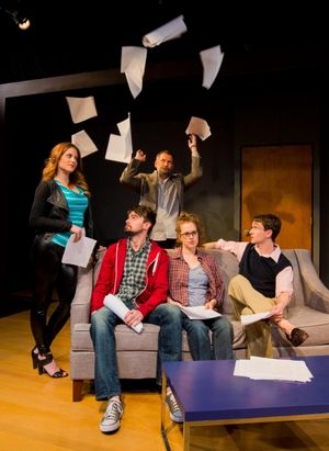 Alex Sunderhaus, David McElwee, Brian Dykstra, Dana Berger, and Matthew Bretschneider @ BroadwayWorld Alex Sunderhaus, David McElwee, Brian Dykstra, Dana Berger, and Matthew Bretschneider Photo