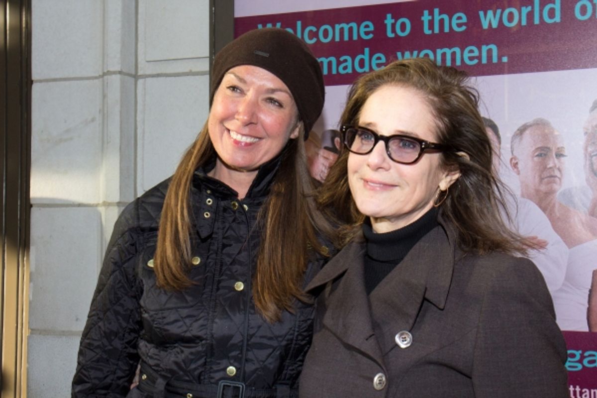 Elizabeth Marvel, Debra Winger at 
