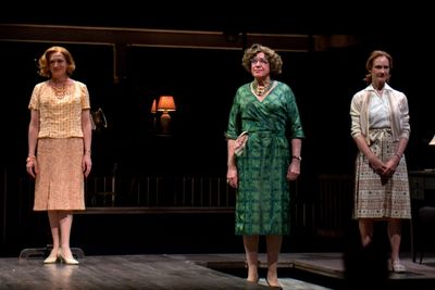 Reed Birney, Larry Pine, Lisa Emery Photo