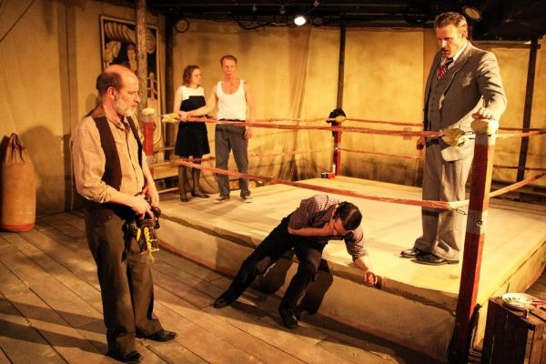 Michael Grant, Jamie L. Young, Dan Waller, Matthew Isler and Jeff Christian Photo