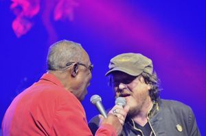 Sam Moore and Zucchero @ BroadwayWorld Sam Moore and Zucchero Photo