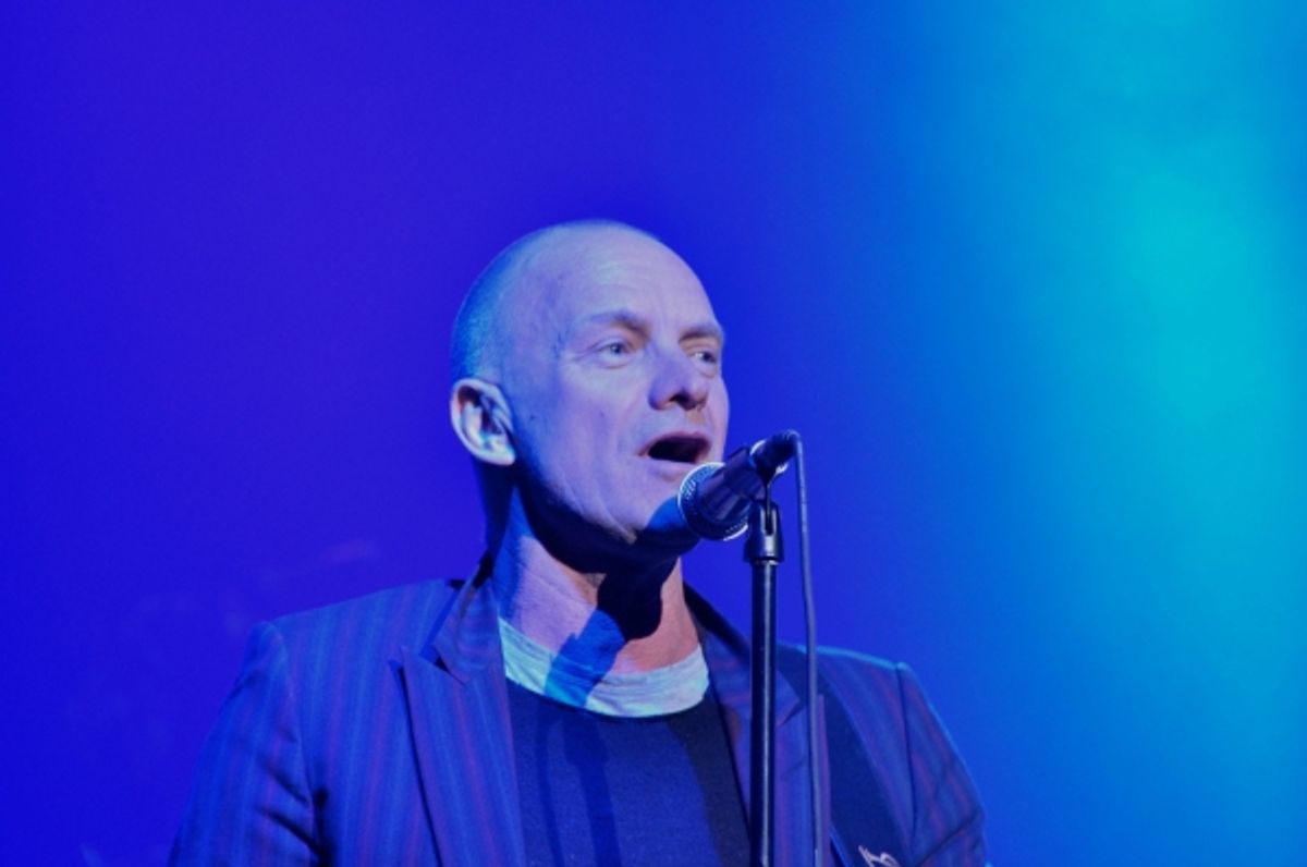 Sting at 