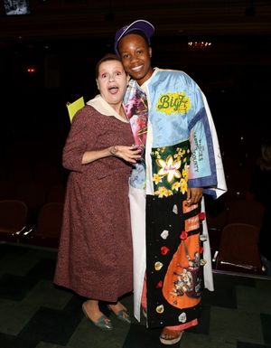 Annie Golden with Anastacia McCleskey @ BroadwayWorld Annie Golden with Anastacia McCleskey Photo