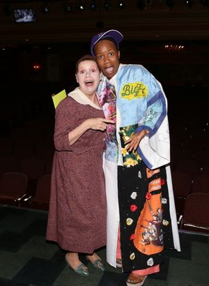 Annie Golden with Anastacia McCleskey @ BroadwayWorld Annie Golden with Anastacia McCleskey Photo