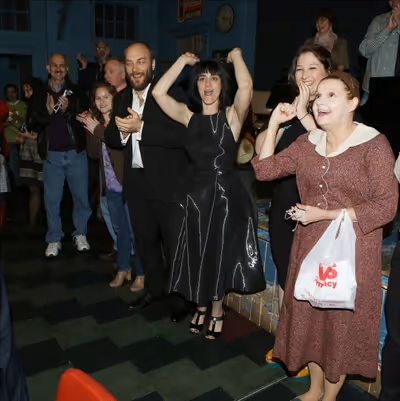 Alexander Gemignani, Leigh Silverman and Annie Golden Photo