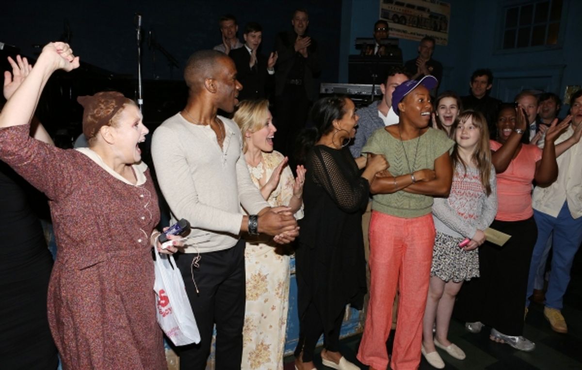 Anastacia McCleskey and company at 