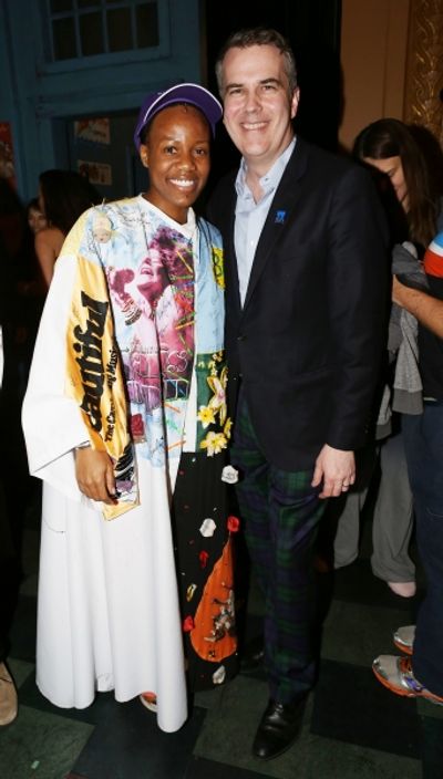 Thomas Carpenter and AEA Eastern Regional Director and Anastacia McCleskey Photo