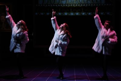 Emily Skinner, Lynne Halliday, and Cameron Adams Photo