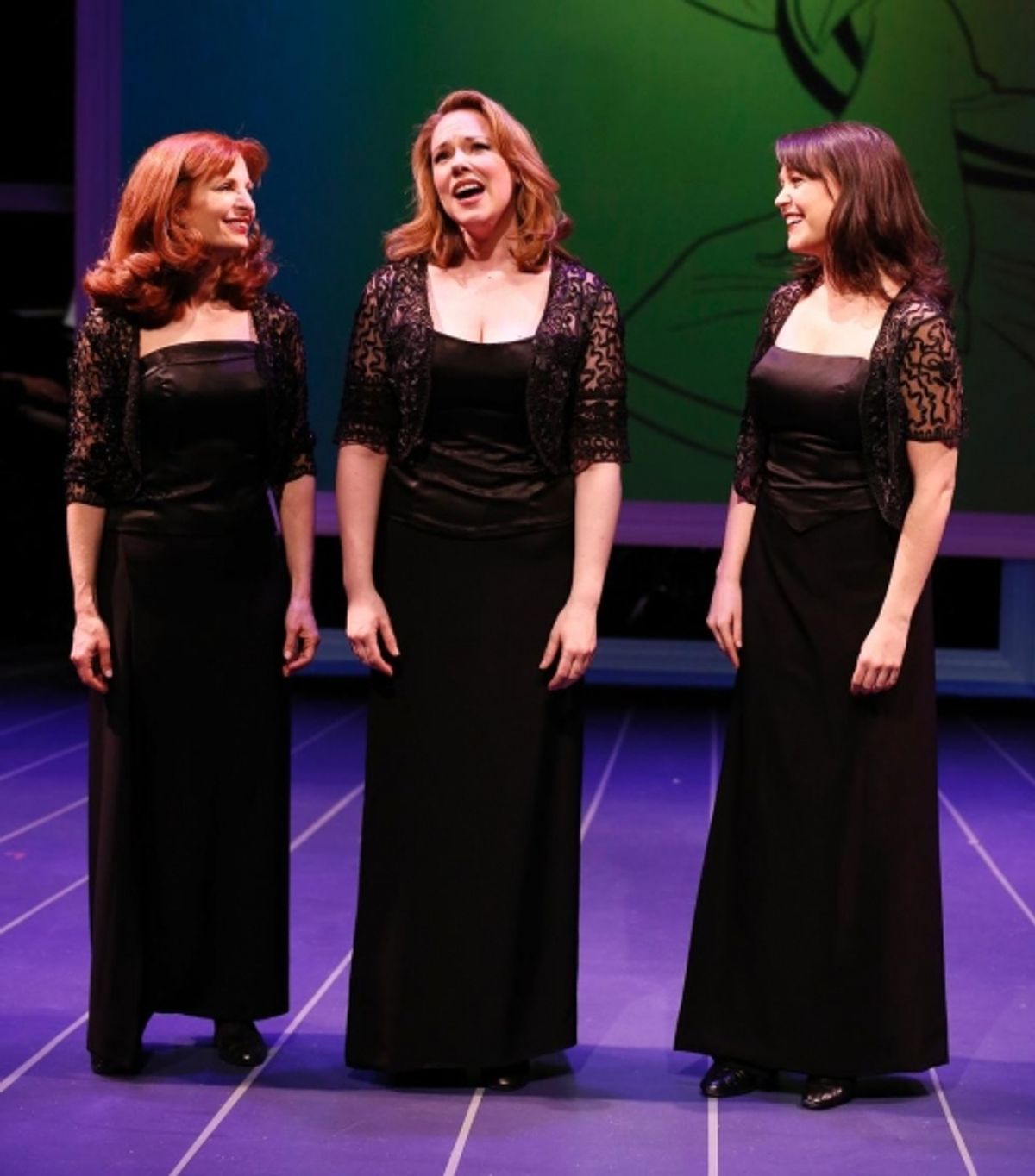 Lynne Halliday, Emily Skinner, and Cameron Adams at 