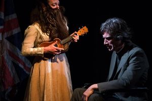 Helen Aldrich (Clara) and Peter Oswald (Lucian Willow) Photo