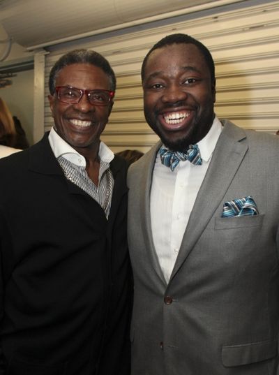 Actor Keith David and cast member Tamar Greene Photo