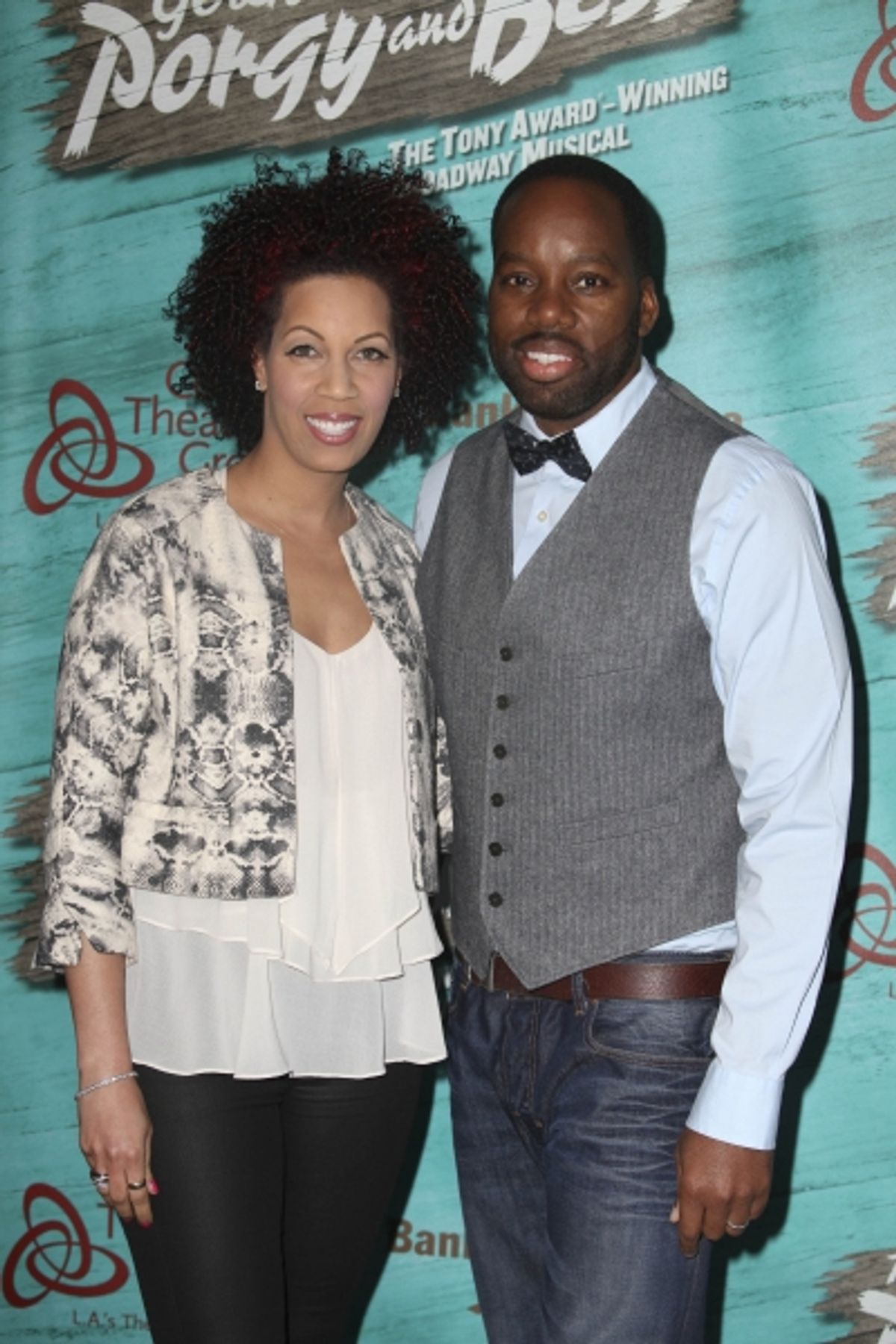 Lyn Talbert and actor David E. Talbert  at 