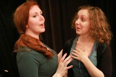 Meghan Blakeman and Kate Fallon Photo