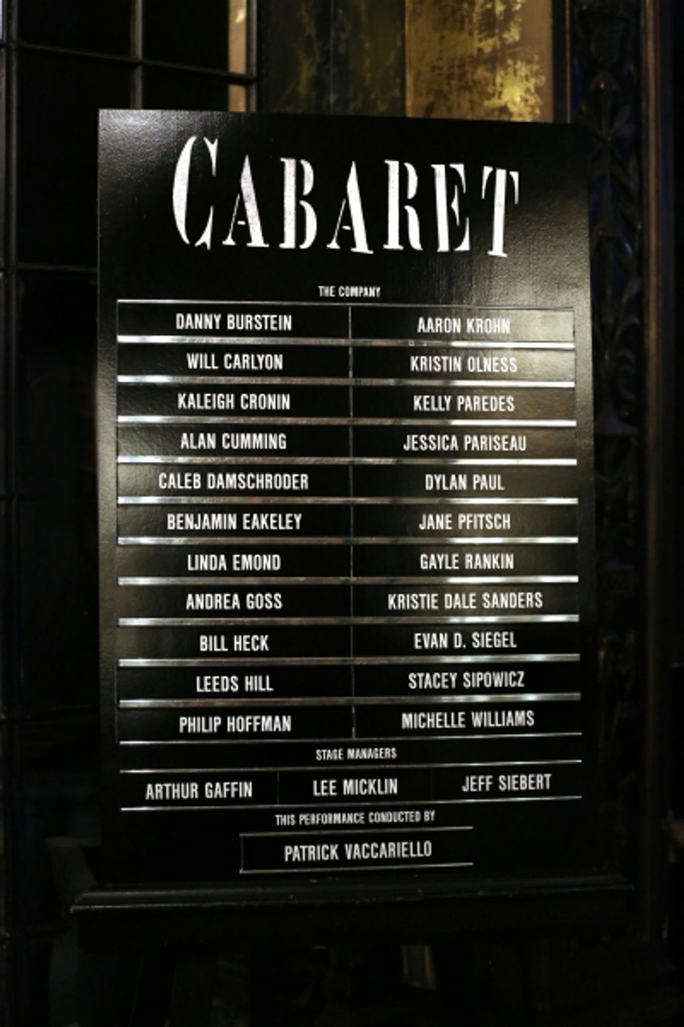 Photo Coverage: Michelle Williams, Alan Cumming and CABARET Cast Take Opening Night Bows!  Image