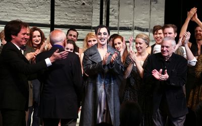 Rob Marshell, Joe Masteroff, Danny Burstein, Michelle Williams, Alan Cumming, Linda E Photo