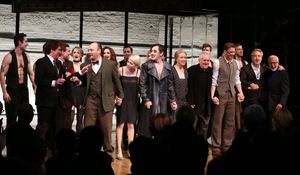 Rob Marshell, Aaron Krohn, Danny Burstein, Michelle Williams, , Alan Cumming, Linda E Photo