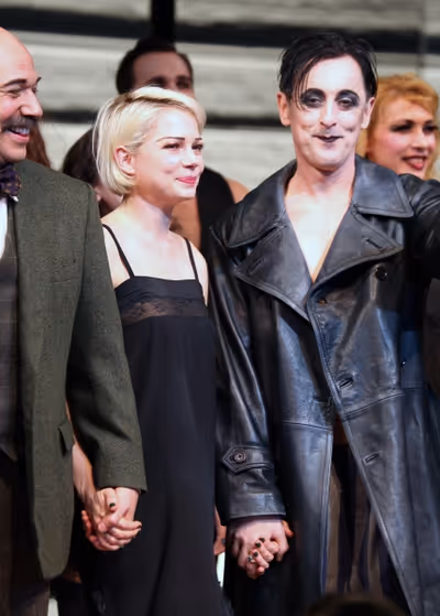 Danny Burstein, Michelle Williams and Alan Cumming  Photo