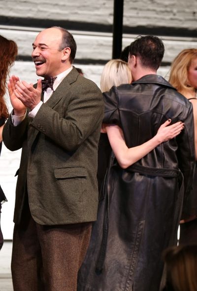 Danny Burstein, Michelle Williams and Alan Cumming  Photo