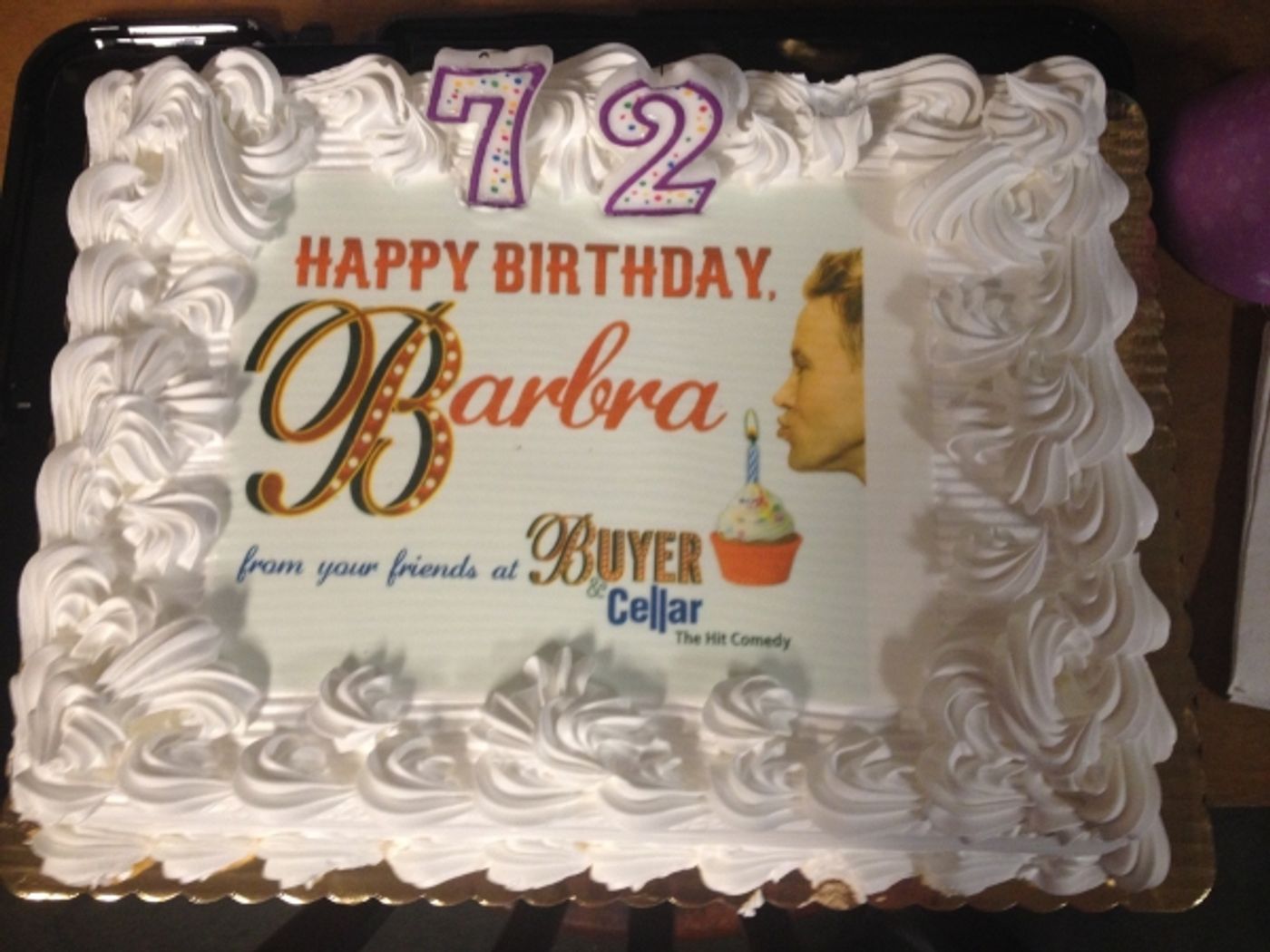 Photo Flash: BUYER & CELLAR Celebrates Barbra Streisand's Birthday!  Image