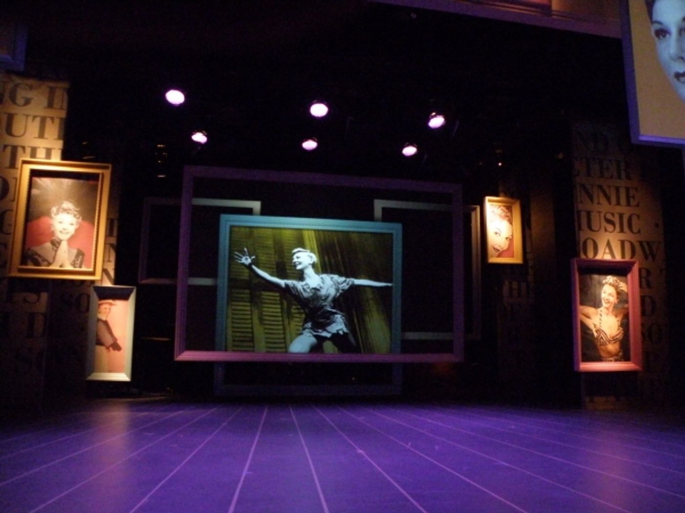 Photo Flash: Heller Halliday & Preston Hagman Visit York Theatre Company's INVENTING MARY MARTIN  Image