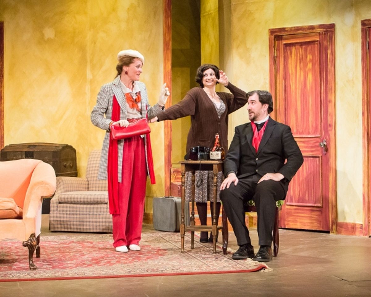 Kimberly Marcus, Sara Panaccio as Ida, and Micahel Wright at 