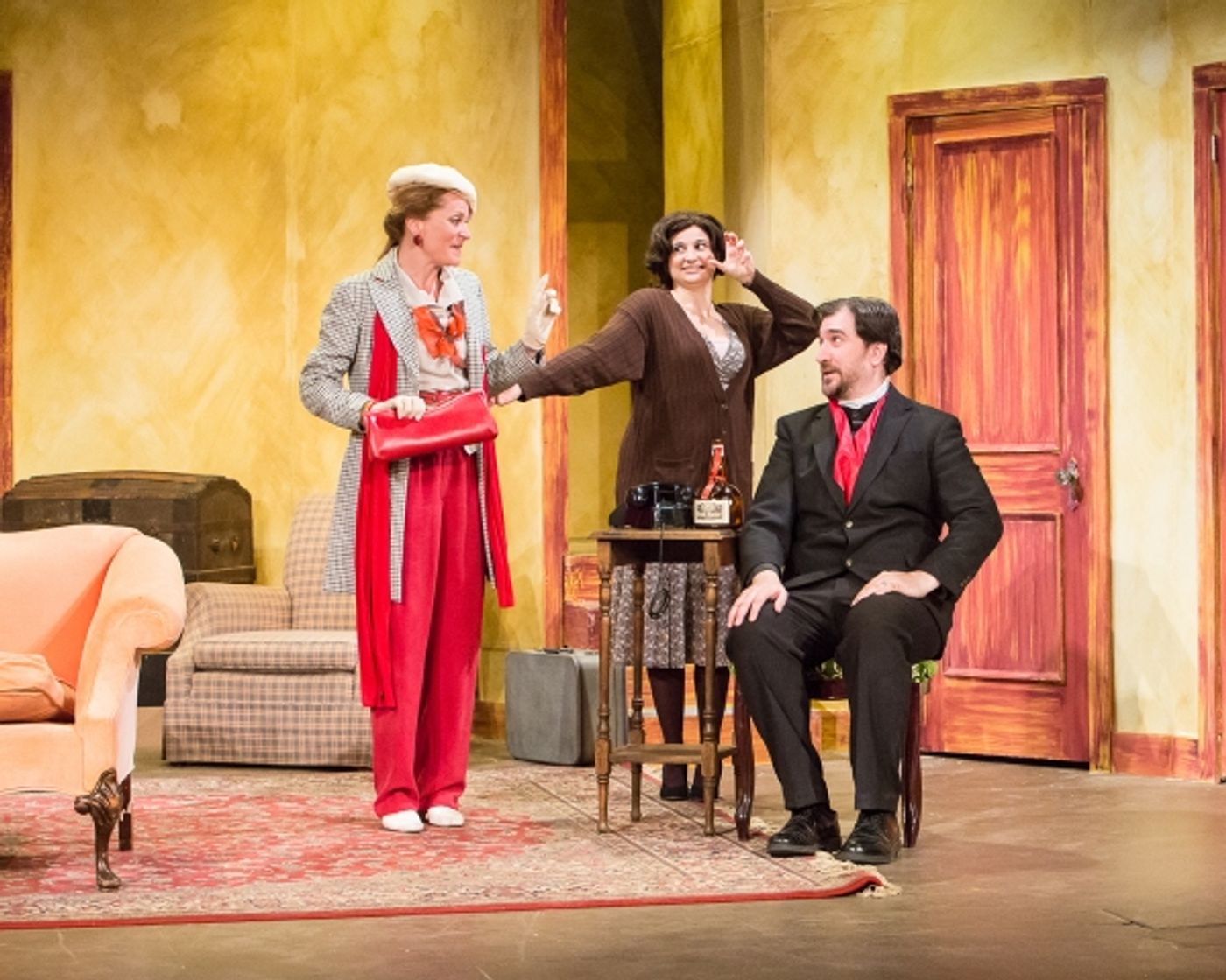 Photo Flash: First Look at SEE HOW THEY RUN at The Sherman Playhouse Photo Flash: First Look at SEE HOW THEY RUN at The Sherman Playhouse Image