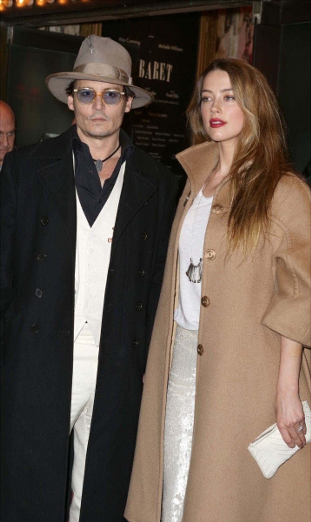 Johnny Depp and Amber Heard at 